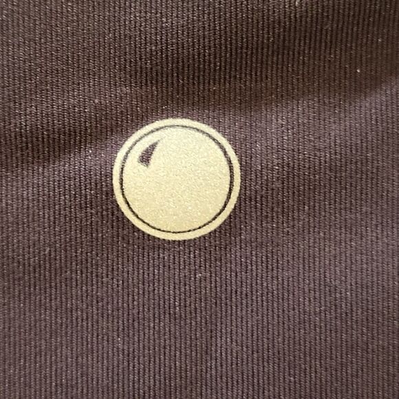 NEW Yogalicious Medium Dark Purple / Plum Mid Rise Leggings Athleisure Yoga - Picture 7 of 8